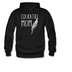 cockatiel hoodie. cockatiel gift. bird owner hoodie. bird