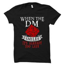 dungeon master gift. dungeon master shirt. geek gift.