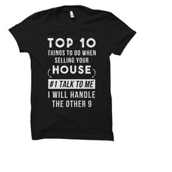 funny real estate agent shirt. real estate agent