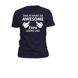 papa shirt. papa t-shirt. grandpa to be gift.