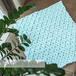 Loop Yarn Blanket Pattern, Chunky Knit Blanket, Alize Puffy Blanket Pattern, Finger Knit Blanket Pattern