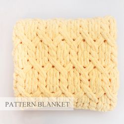 Loop yarn blanket pattern, Alize Puffy, Bernat Alize yarn blanket pattern, Finger knit blanket pattern