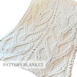 Finger knit blanket pattern, Alize Puffy Blanket Pattern, Loop Yarn Blanket Pattern, DIY, Elevation Blanket Pattern
