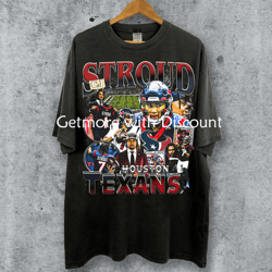 cj stroud vintage bootleg style shirt, t-shirt, vintage shirt, 90s football graphic shirt, unisex shirt