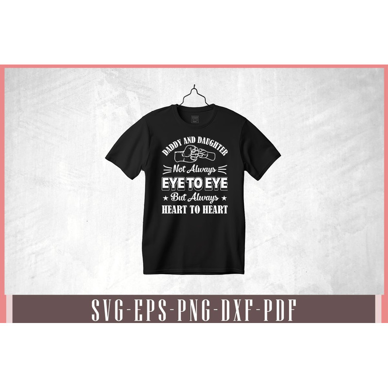 Dady And Daughter Father Love Fathers Day Svg Design 1