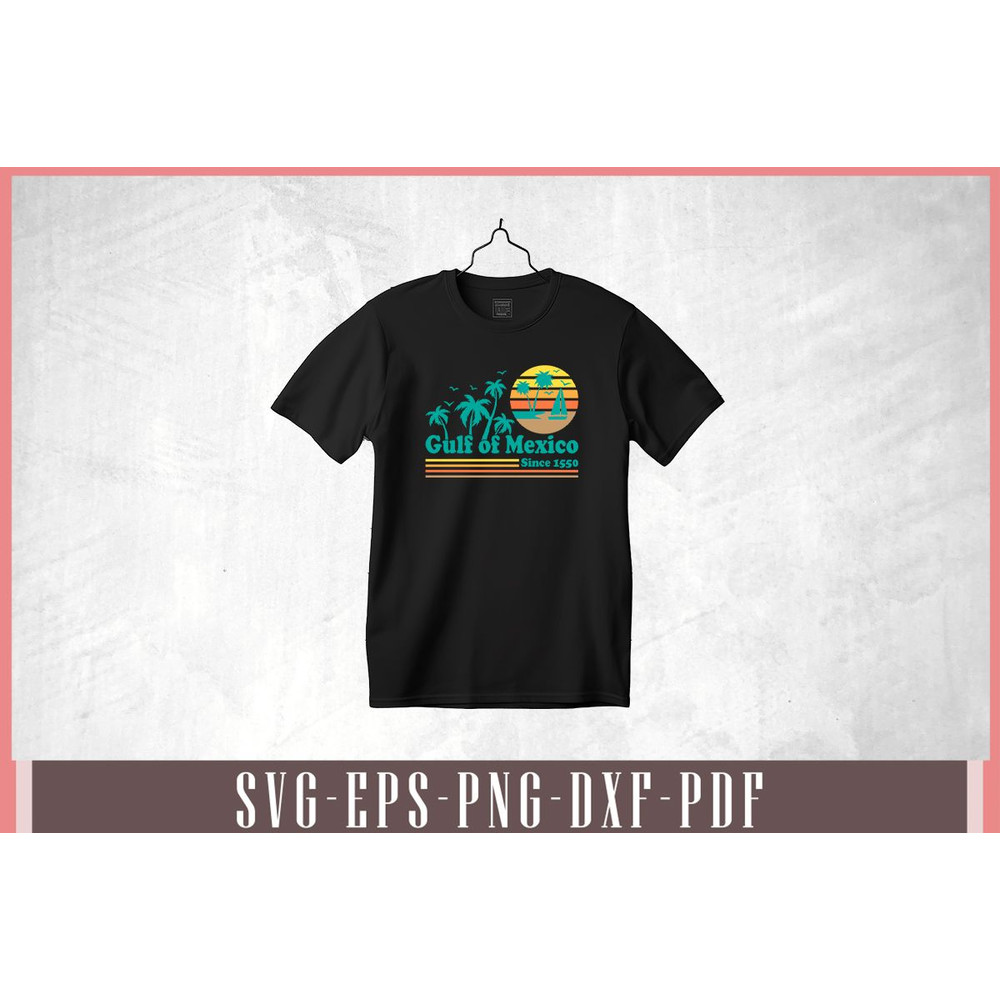 Gulf Of Mexico Funny Svg Design 1