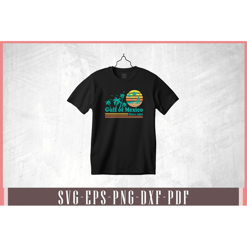 Gulf Of Mexico Funny Svg Design 1