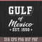 Gulf Of Mexico Since 1550 Retro Vintage Beach Svg Design 0
