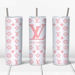 louis vuitton tumbler png, lv designs tumbler, straight design 20oz skinny tumbler png, png file download(21)