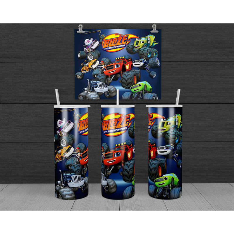 Blaze and the Monster Machines - Characters Mockup.png
