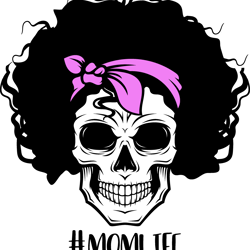 momlife svg, messy bun svg, mom svg, mom skull svg, messy bun logo svg, afro woman svg, digital download-7