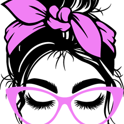 momlife svg, messy bun svg, mom svg, mom skull svg, messy bun logo svg, afro woman svg-digital download-7