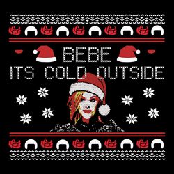 bebe its cold outside svg, schitt's creek christmas sweater, david rose, moira rose, ew david, instant download