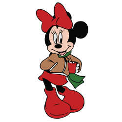 minnie mouse christmas svg, disney christmas svg, minnie mouse svg, christmas svg, holidays svg, digital download-1