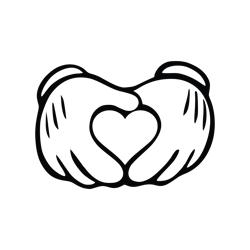 mickey mouse gloves svg, mickey silhouette svg, disney svg, disney mickey svg, mickey christmas svg, instant download-1