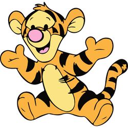 baby tigger svg, winnie the pooh svg, winnie the pooh png, pooh svg, winnie the pooh clipart, instant download
