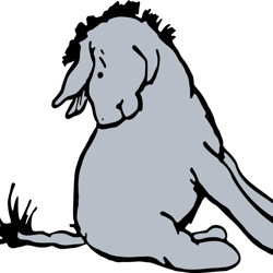 eeyore svg, winnie the pooh svg, winnie the pooh png, pooh svg, winnie the pooh clipart, instant download