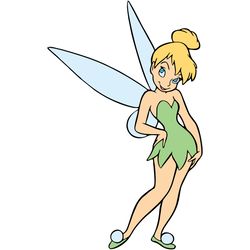 tinkerbell standing svg, peter pan png, peter pan clipart, neverland svg, never grow up svg, digital download