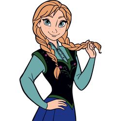 anna frozen svg, frozen svg, frozen family svg, frozen birthday svg, elsa olaf anna frozen svg, digital download-2