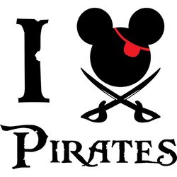i love pirates svg, disney family svg, minnie svg, minnie mouse svg, mickey svg, disney svg, mickey face svg, cut file