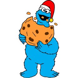 cookie monster svg, sesame street chrismas svg, sesam street svg, monsters svg, elmo svg, disney svg, digital download-1