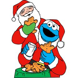 elmo svg, sesame street chrismas svg, sesam street svg, monsters svg, cookie monster svg, disney svg digital download-5
