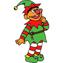 sesame street chrismas svg, sesam street svg, monsters svg, elmo svg, cookie monster svg, disney svg, digital download-2