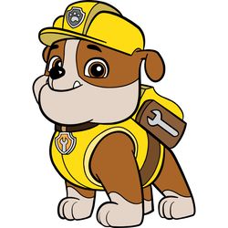 rubble svg, paw patrol svg, paw patrol logo svg, paw patrol svg file, paw patrol svg everest, digital download-3