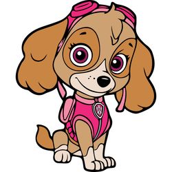 skye svg, paw patrol svg, paw patrol logo svg, paw patrol svg file, paw patrol svg everest, digital download-3