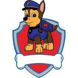 chase svg, paw patrol svg, paw patrol logo svg, paw patrol svg file, paw patrol svg everest, digital download-6