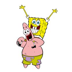patrick star svg, spongebob svg, spongebob vector, spongebob clipart, spongebob logo svg, digital download-3