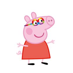 peppa pig svg, peppa pig family svg, peppa pig family clipart, pig svg, peppa svg, digital download-153