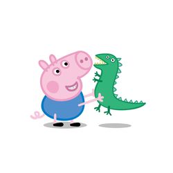 peppa pig svg, peppa pig family svg, peppa pig family clipart, pig svg, peppa svg, digital download-159