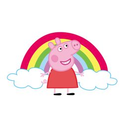 peppa pig svg, peppa pig family svg, peppa pig family clipart, pig svg, peppa svg, digital download-166