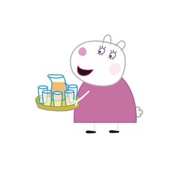 peppa pig svg, peppa pig family svg, peppa pig family clipart, pig svg, peppa svg, digital download-177