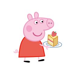 peppa pig svg, peppa pig family svg, peppa pig family clipart, pig svg, peppa svg, digital download-198
