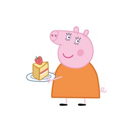 peppa pig svg, peppa pig family svg, peppa pig family clipart, pig svg, peppa svg, digital download-200