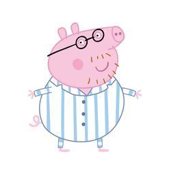 peppa pig svg, peppa pig family svg, peppa pig family clipart, pig svg, peppa svg, digital download-241
