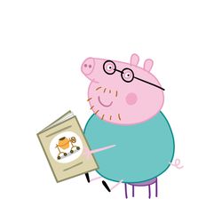 peppa pig svg, peppa pig family svg, peppa pig family clipart, pig svg, peppa svg, digital download-283