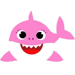 baby shark svg, baby shark family svg, baby shark birthday family svg, shark family svg, digital download-7