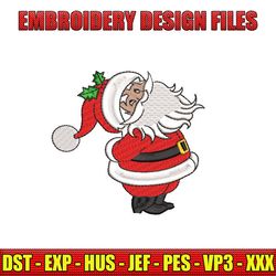 santa claus - santa christmas machine embroidery design, santa shirt embroidery, embroidery instant download