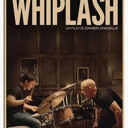 stunning minimalist whiplash movie poster - premium matte vertical print