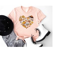 fall doodle hearth shirt, thanksgiving shirt, autumn doodles