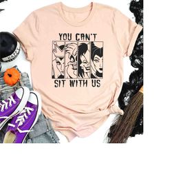 halloween bad witches sweatshirt, you cant sit with