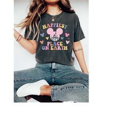 disney happiest place on earth shirt, disney shirt,