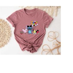 stitch shirt, disney shirt, stitch snacks shirt, stitch