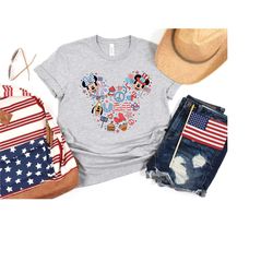 disney mickey and minnie fourth of july shirts,happy