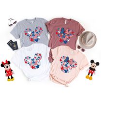 disney mickey and minnie fourth of july shirt,