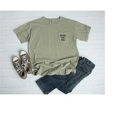 custom your text here pocket shirt t-shirt, comfort