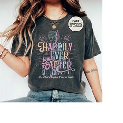 happily ever after comfort colors shirt, disneyworld shirt,